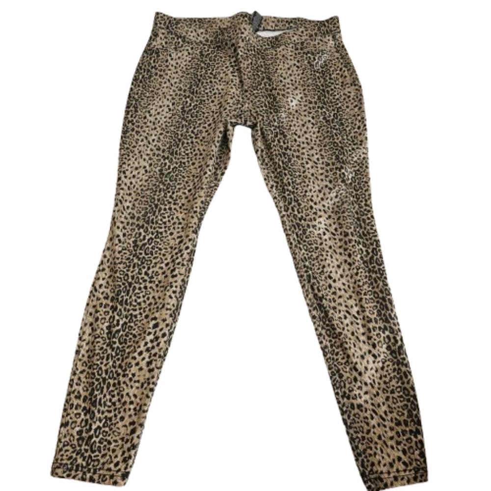 Animal Print Stretch Skinny Jeans - Picture 2 of 7